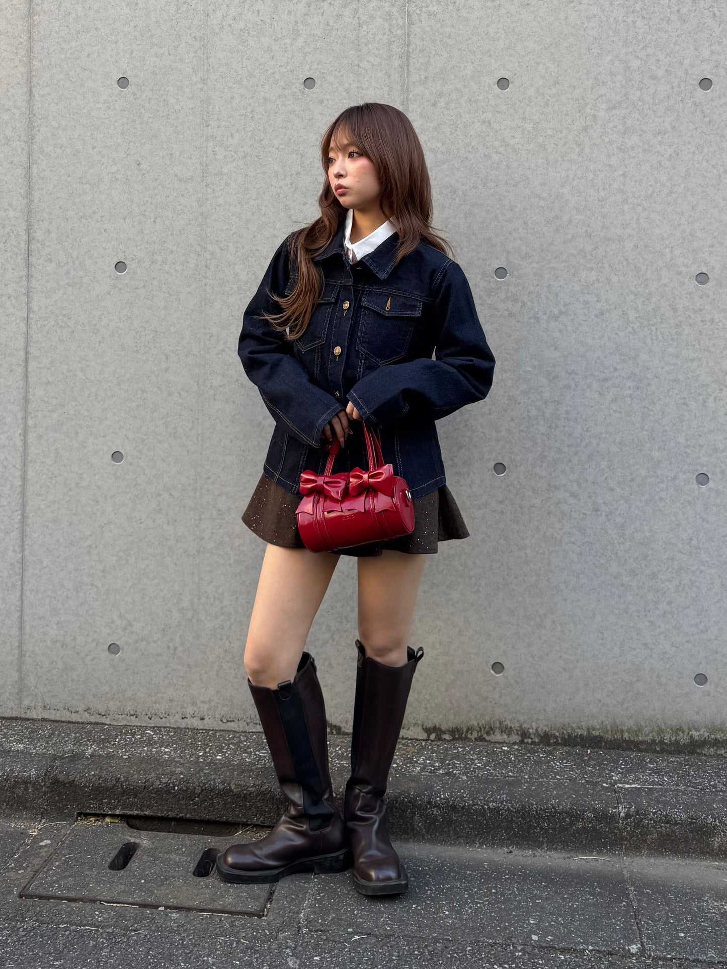 ウエストスリムデニムジャケット DPB86194