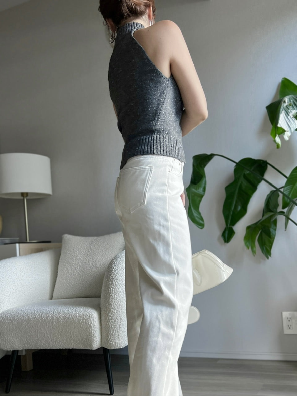 ホルターネックニット DPB56373