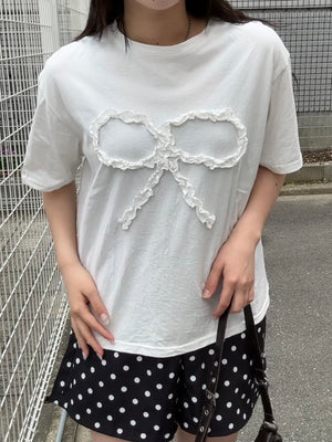 ホワイトリボンTシャツ DPB89013