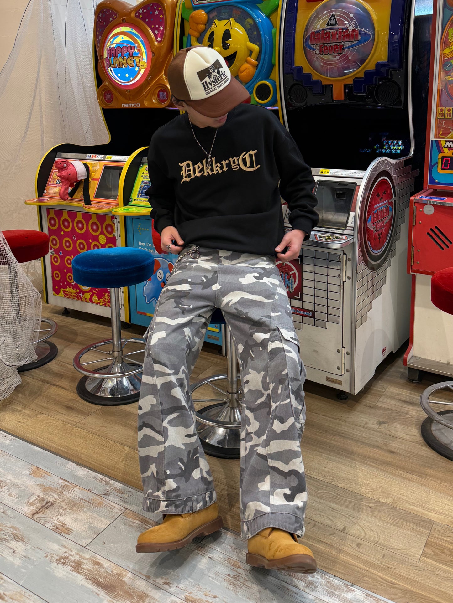 ライトカモフラデニムパンツ DPB90029