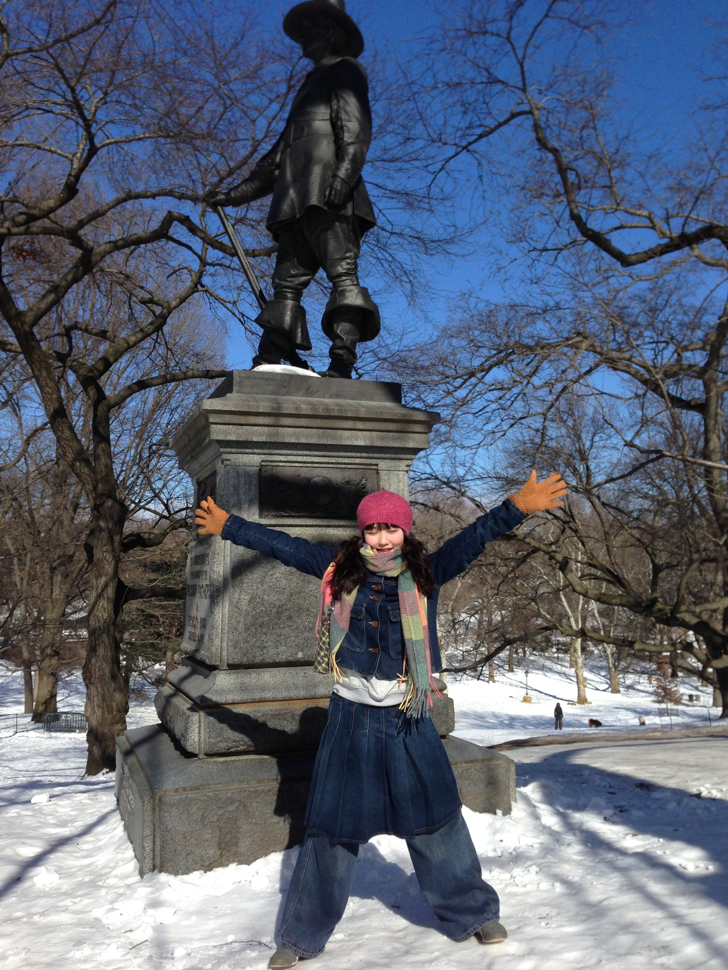 デニムプリーツスカート DPA43774