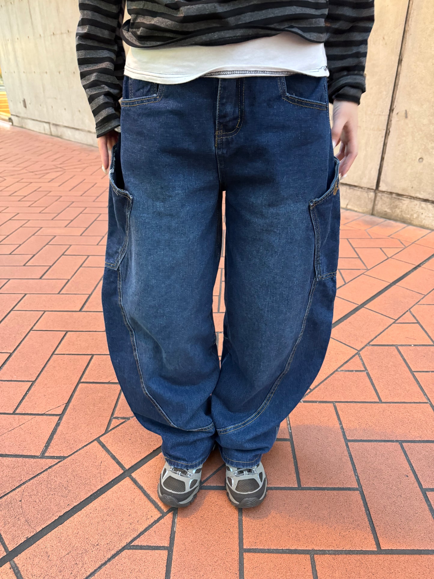 ポケットバルーンデニムパンツ DPB85082