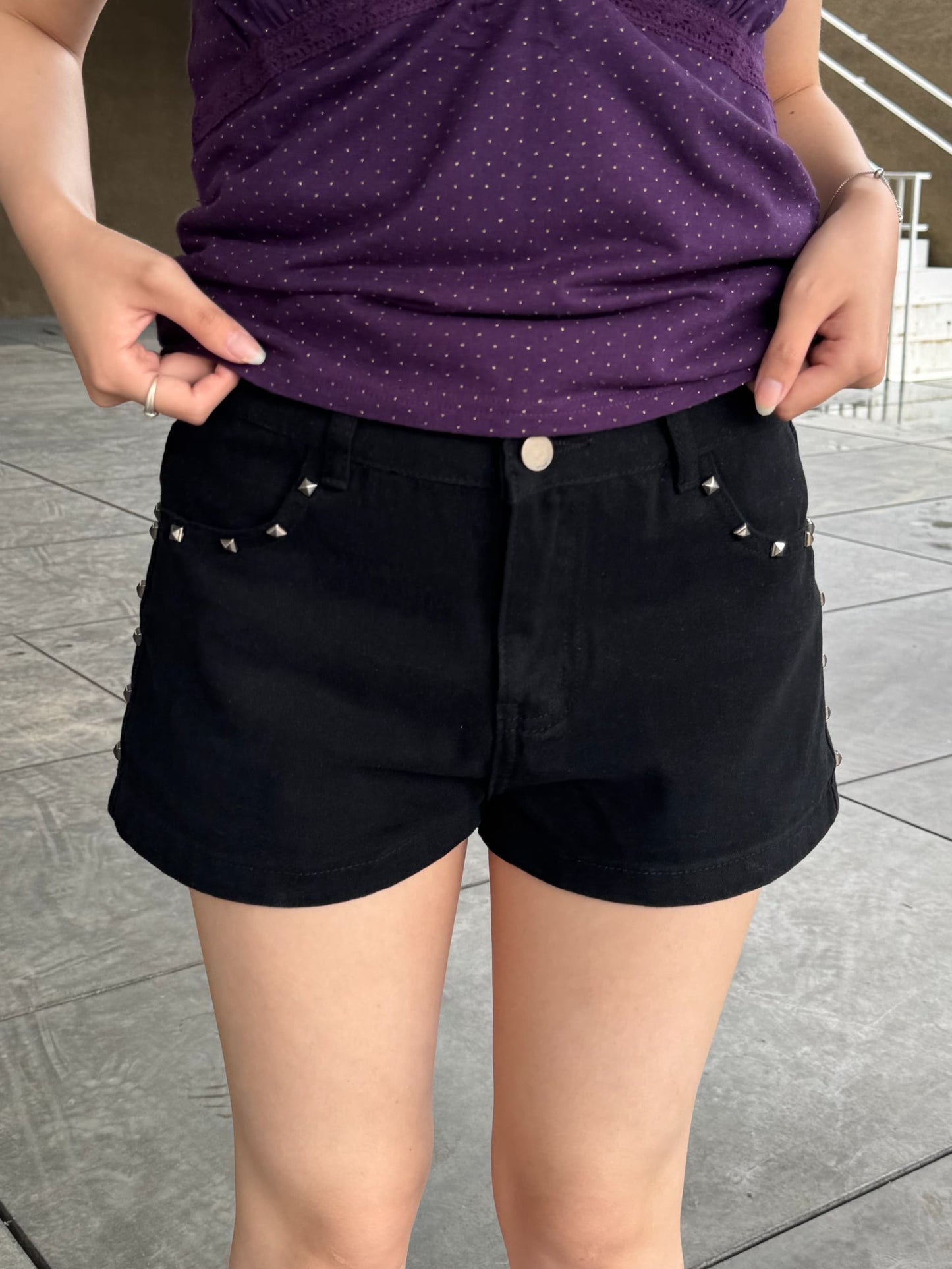 スタッズショートパンツ DPC03078