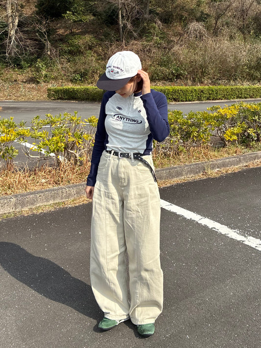 ハーフジップロゴトップス DPA61477