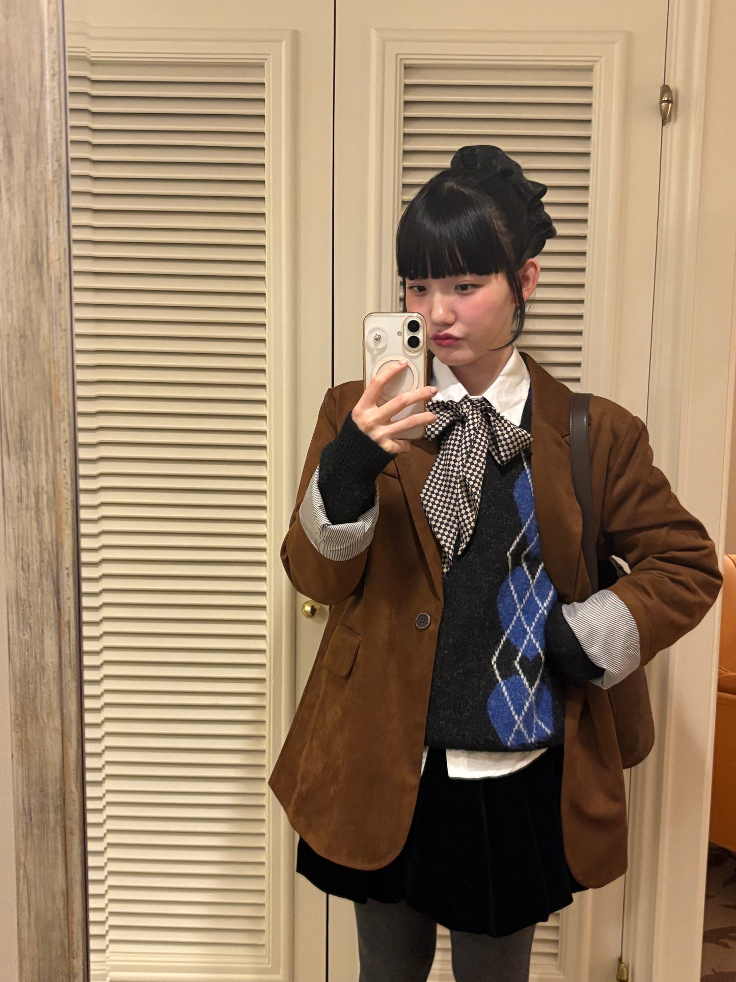 ブラックバルーンミニスカート DPA43719