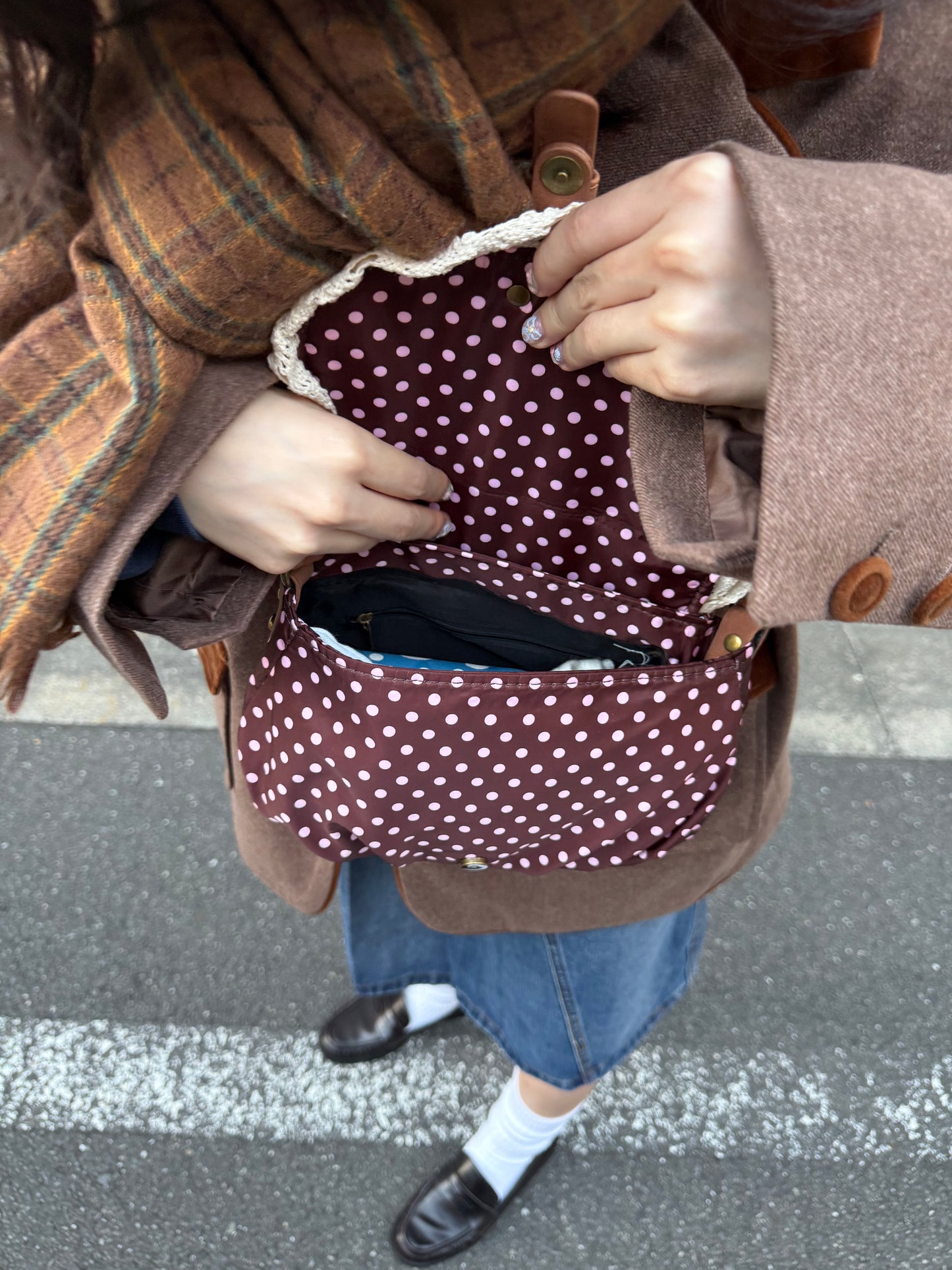 ドットレースカジュアルバッグ DPA43656