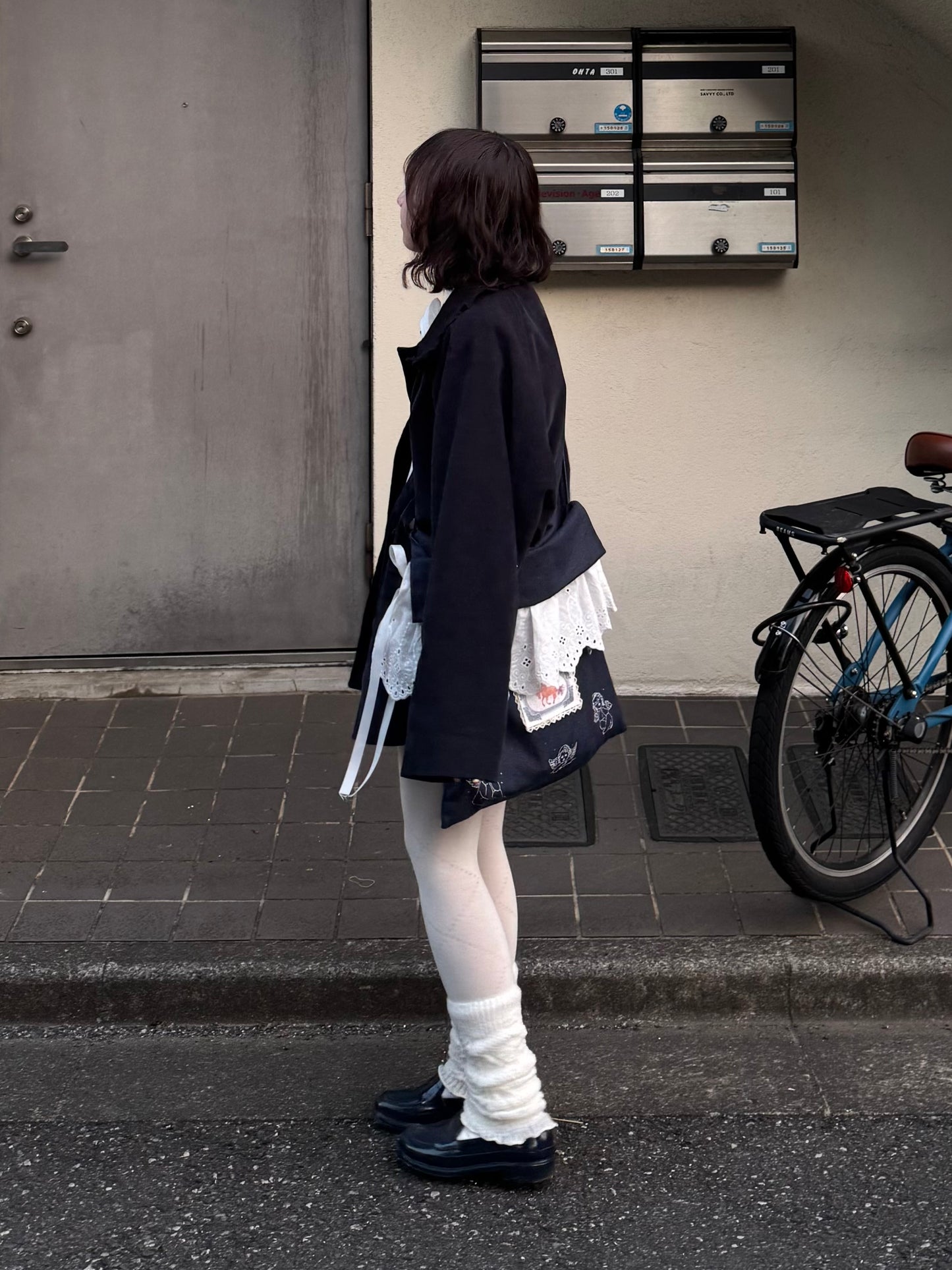 エンジェルレースデニムショルダーバッグ DPC03028