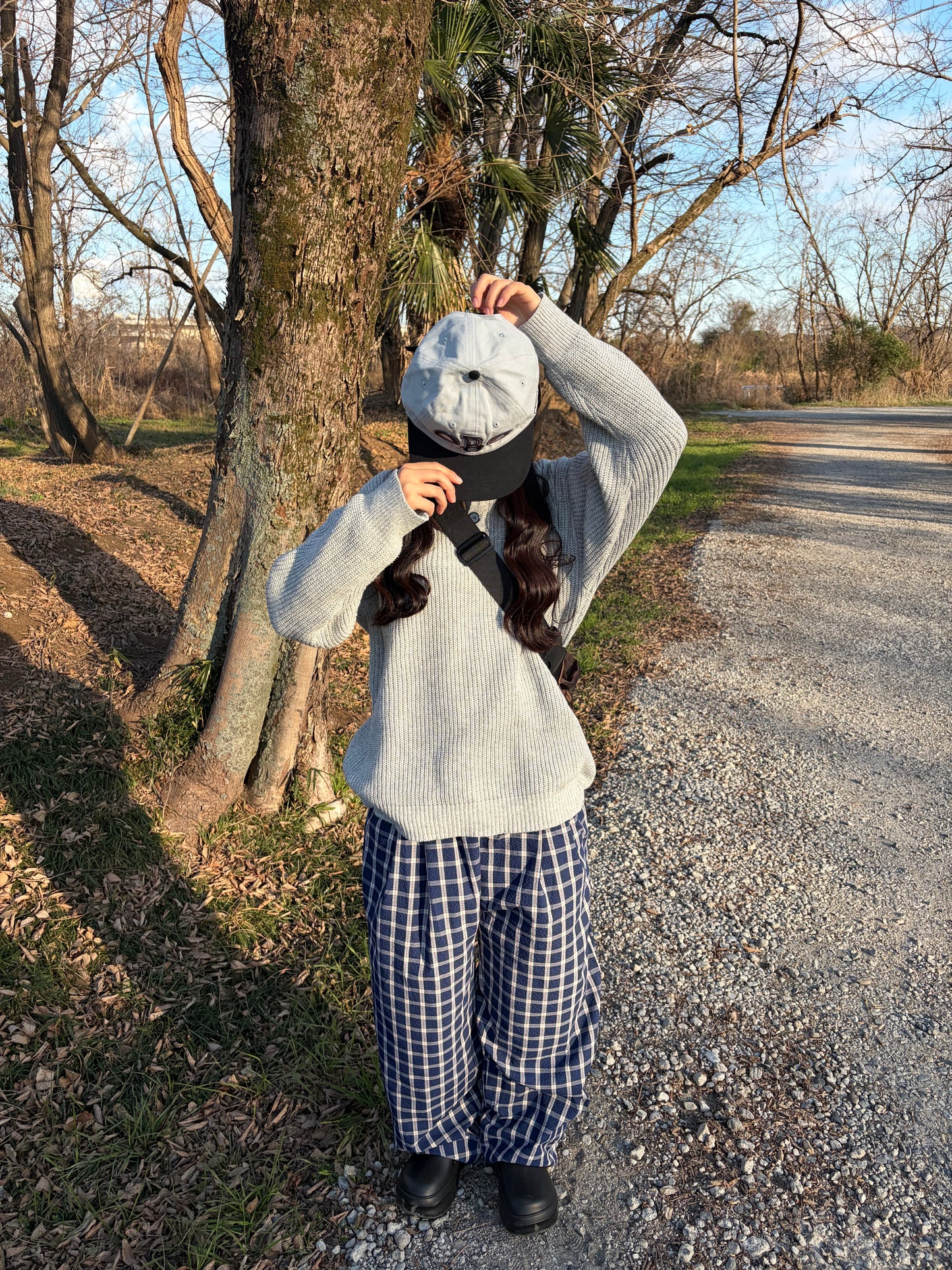 チェックバルーンパンツ DPB92106