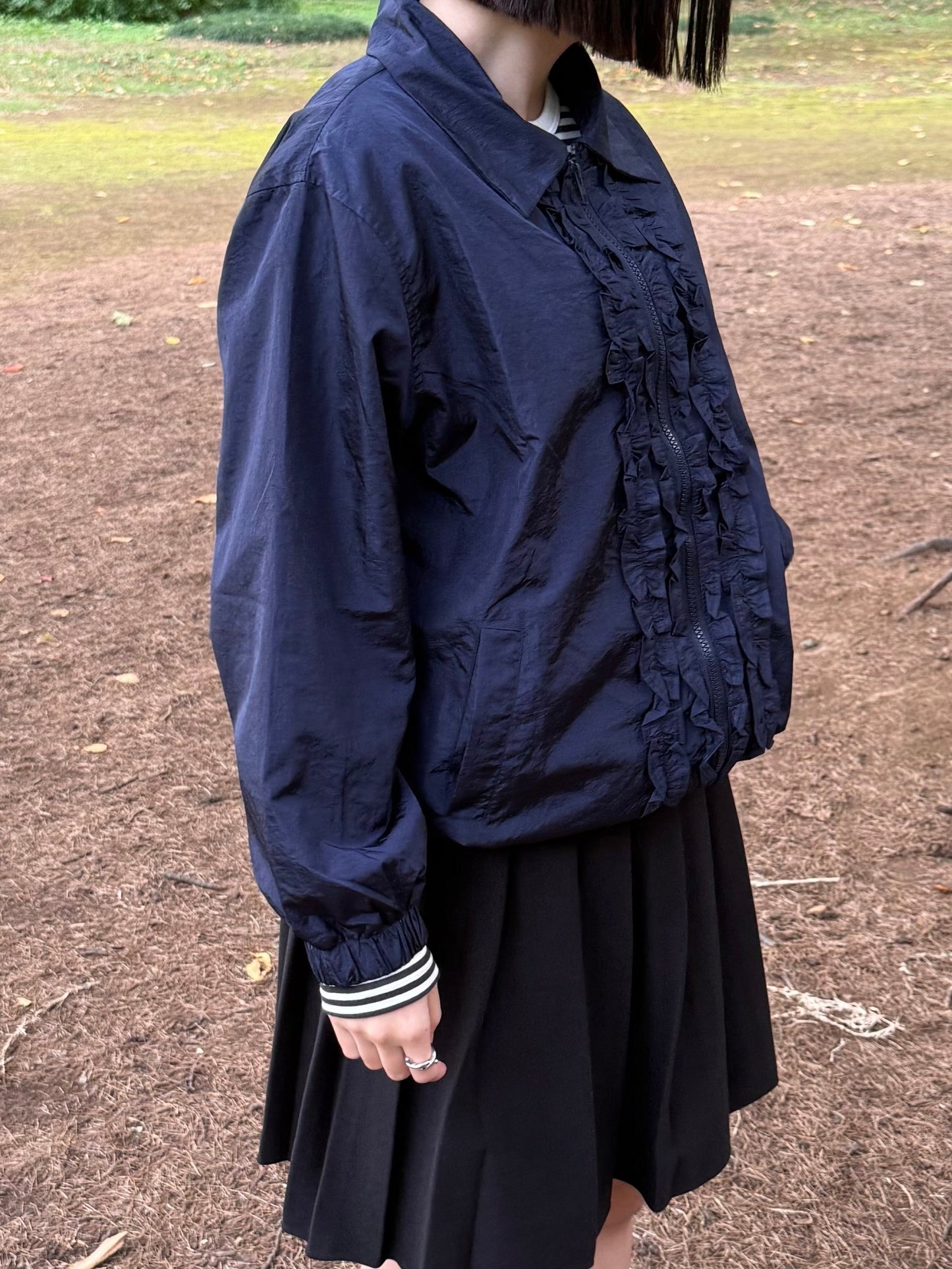 ダブルジップフリルジャケット DPB93036