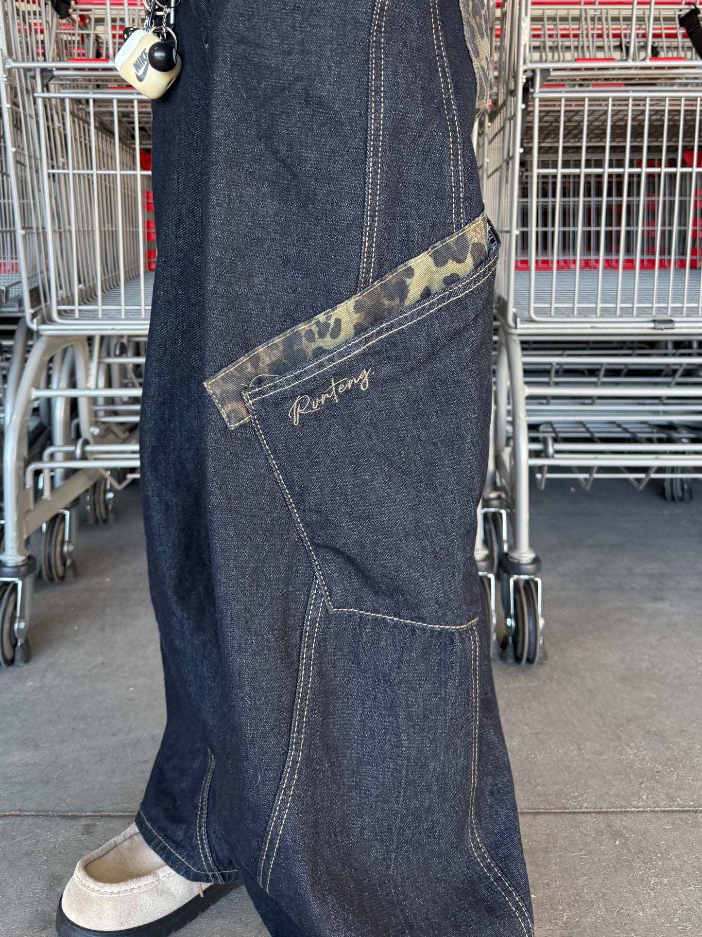 レオパードサイドポケットバルーンパンツ DPB90071