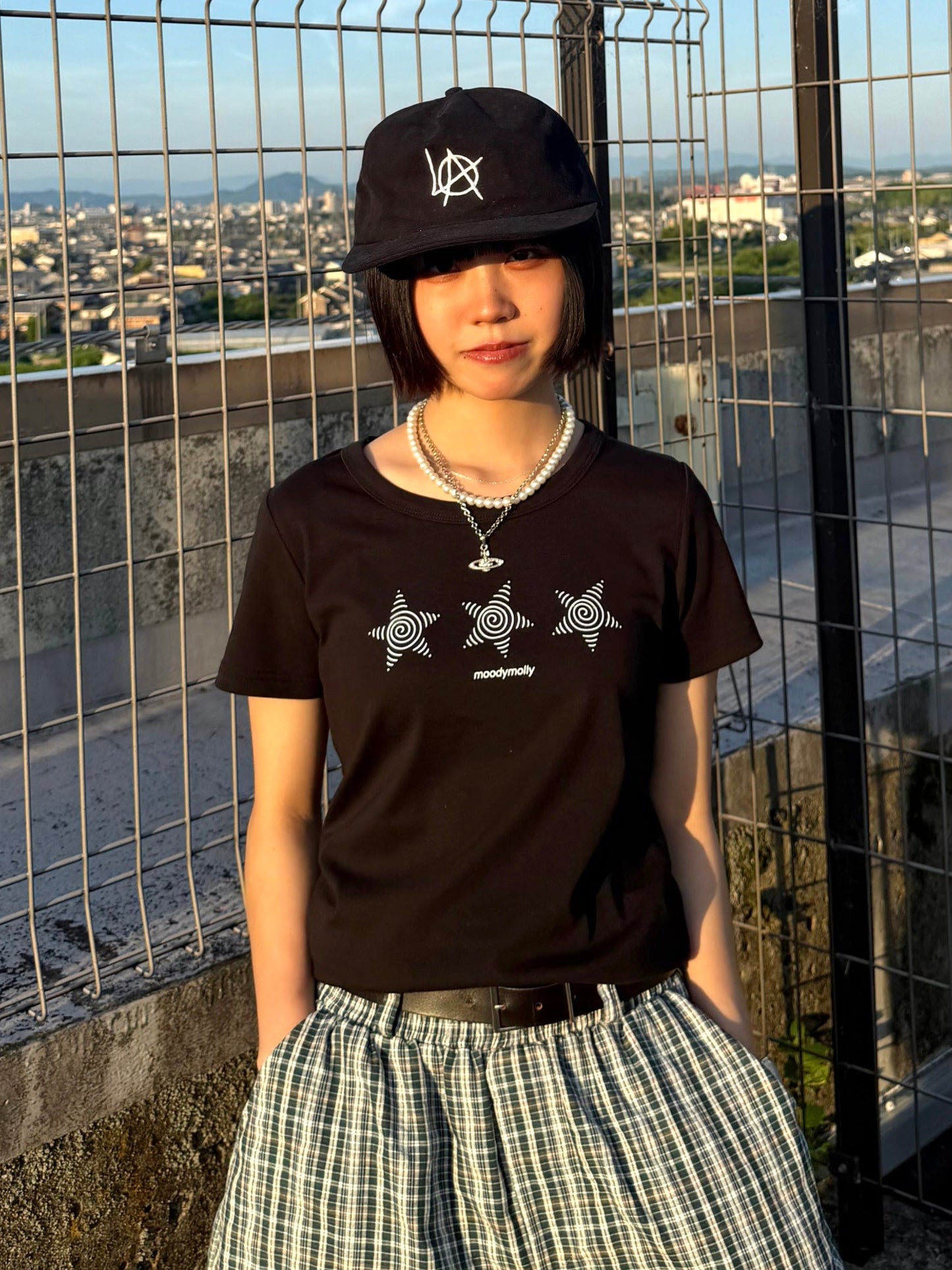 トリプルスターTシャツ DPB70174