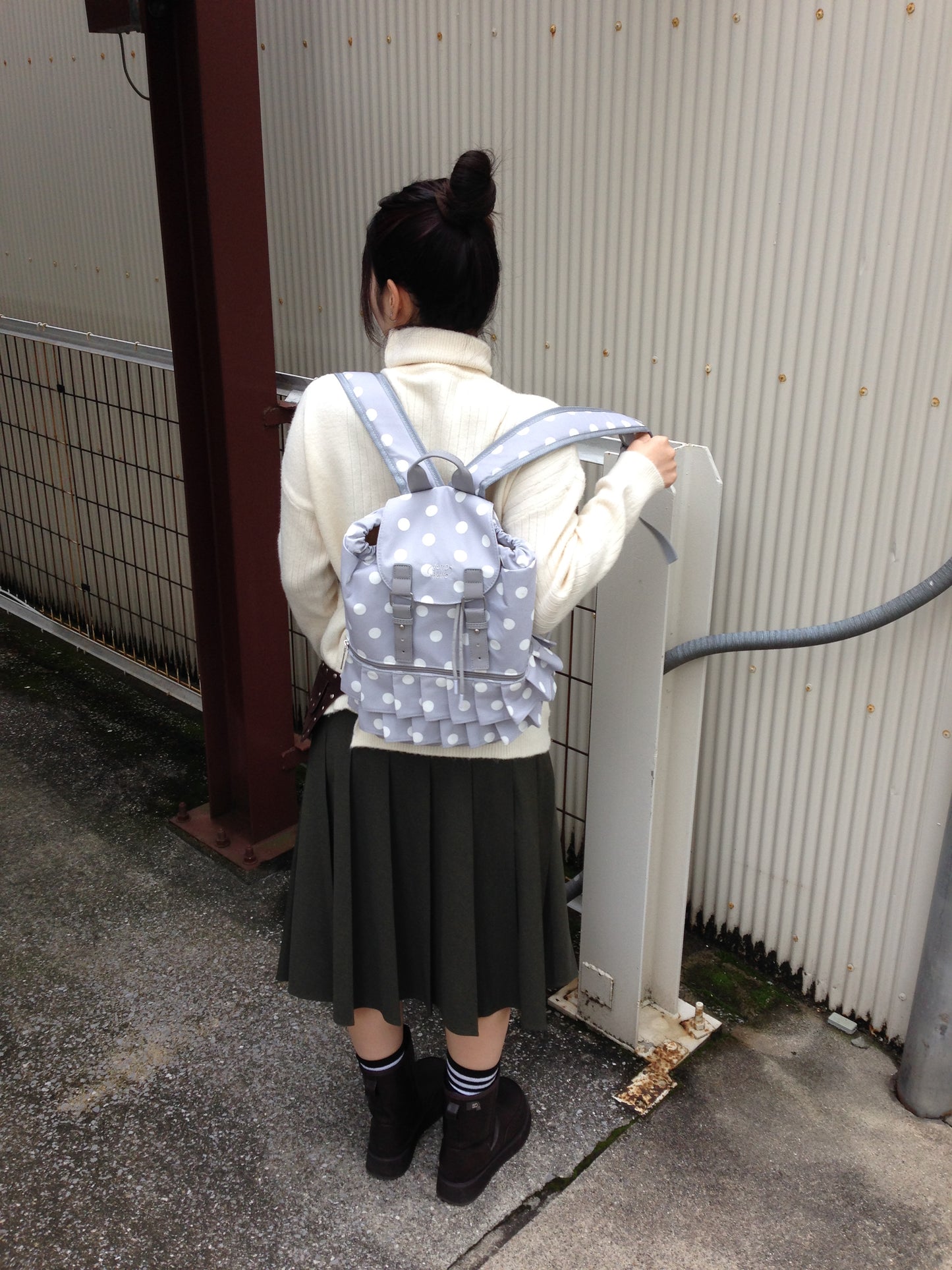 ドットフリルリュックサック DPB89150