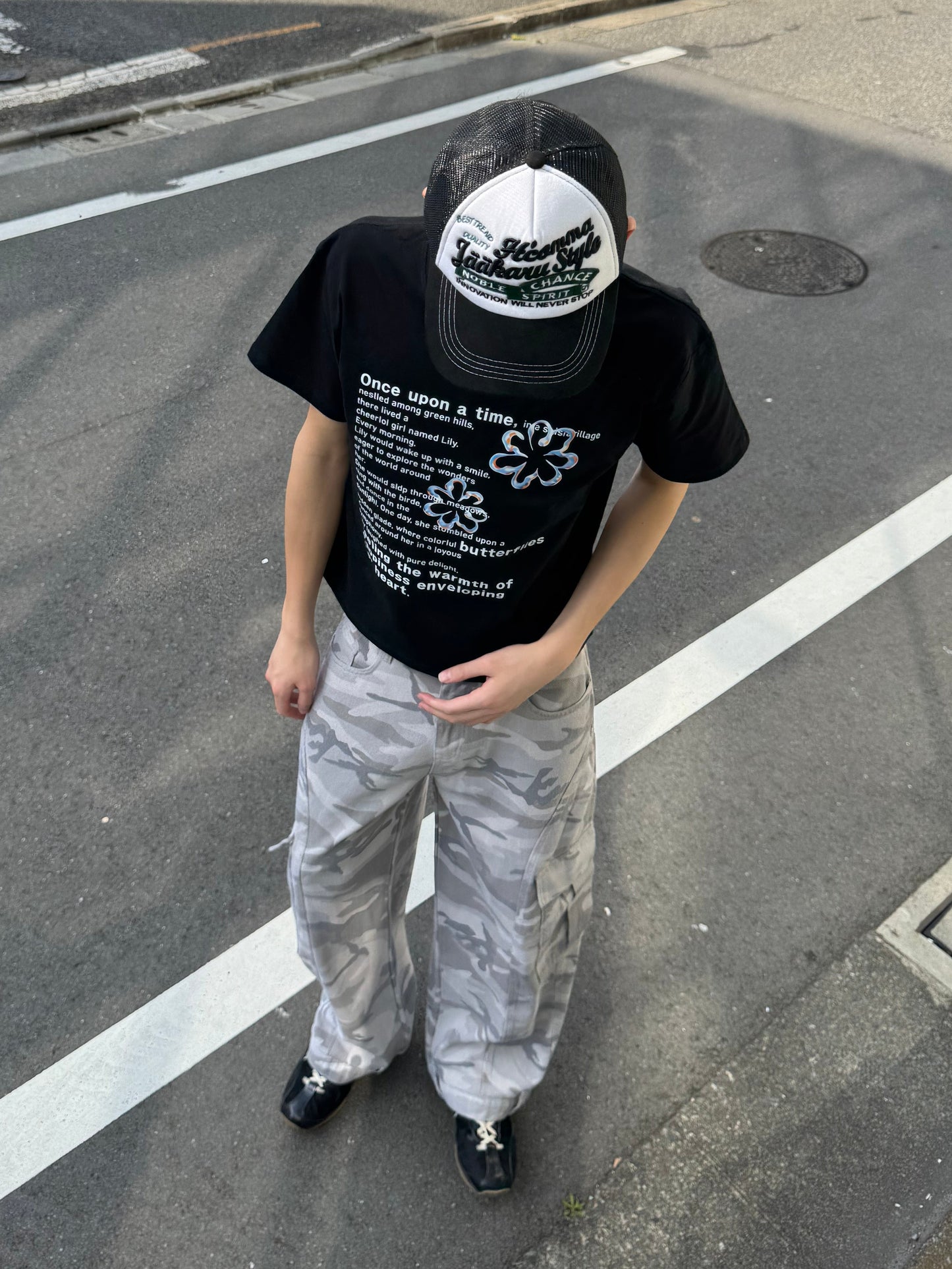 カモフラカーゴボリュームパンツ DPC05027