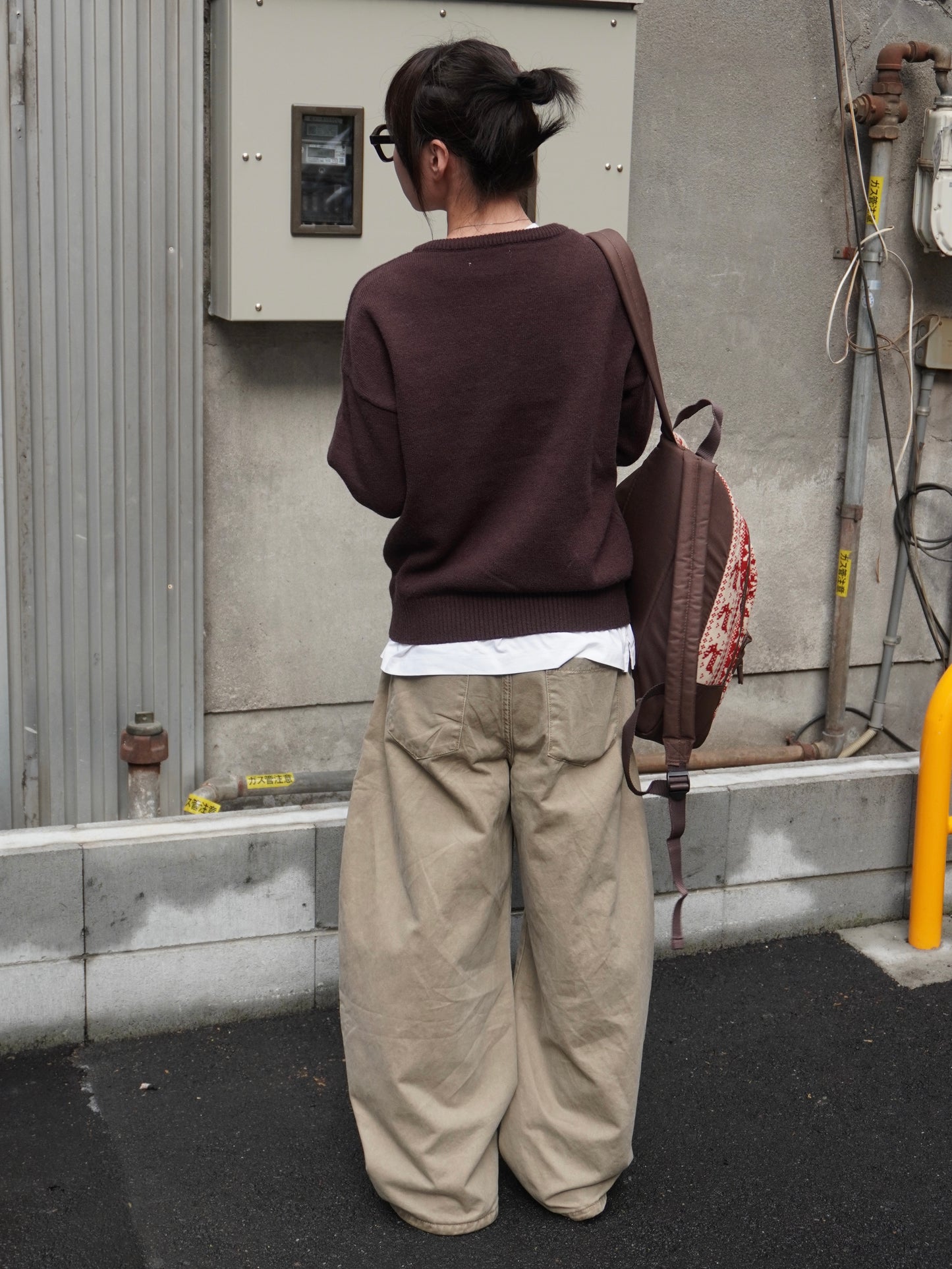 レタリングペイントデニムパンツ DPB85323