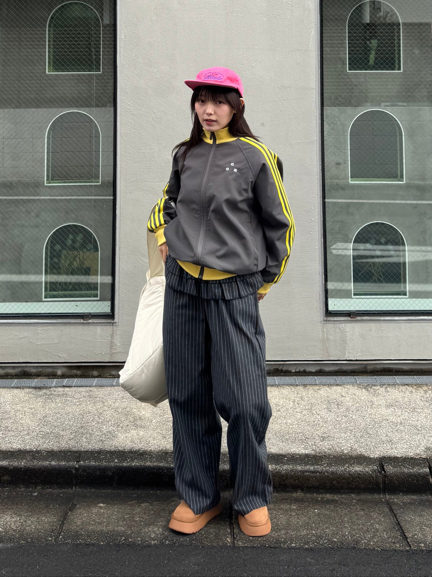 ストライプフリルスカートパンツ DPB91095