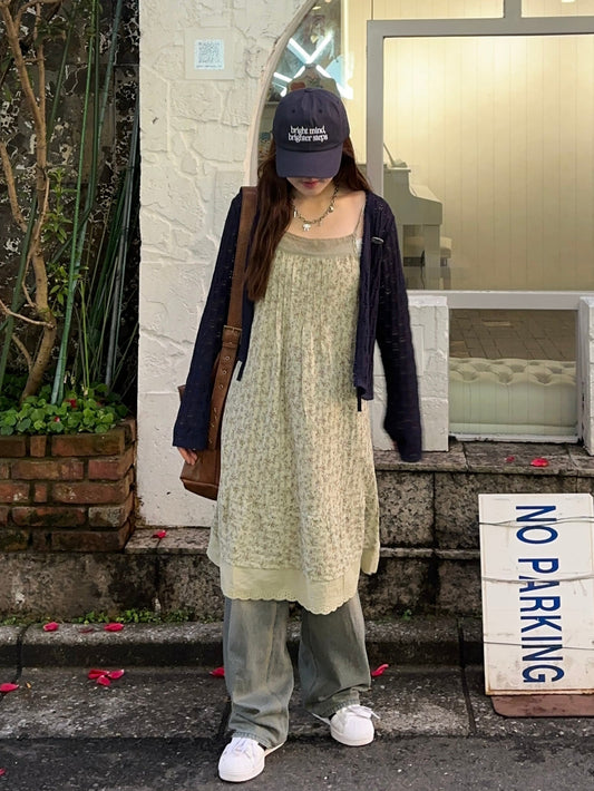 フラワーキャミワンピース DPB87042