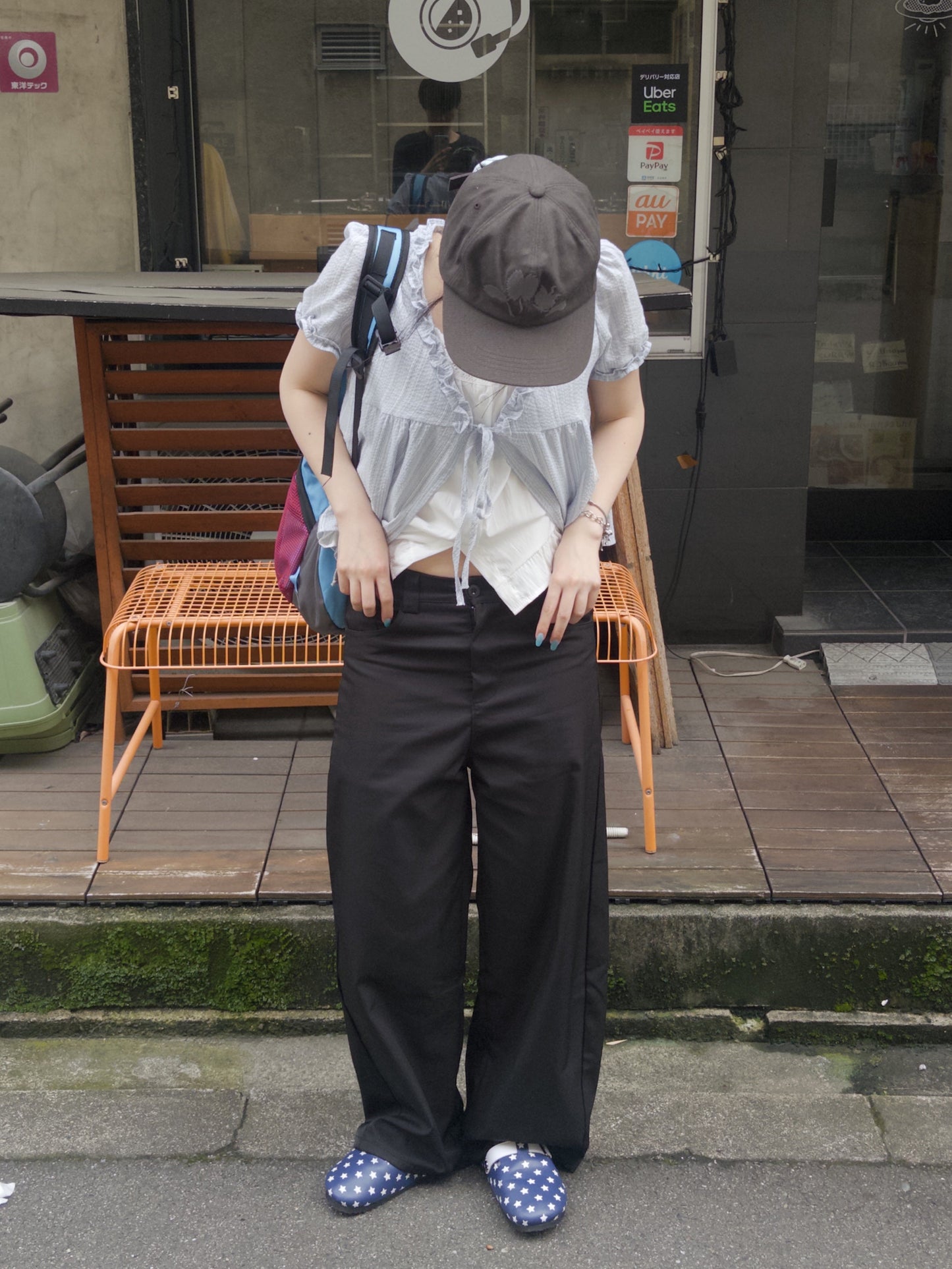 ワイドスラックスパンツ DPB89029