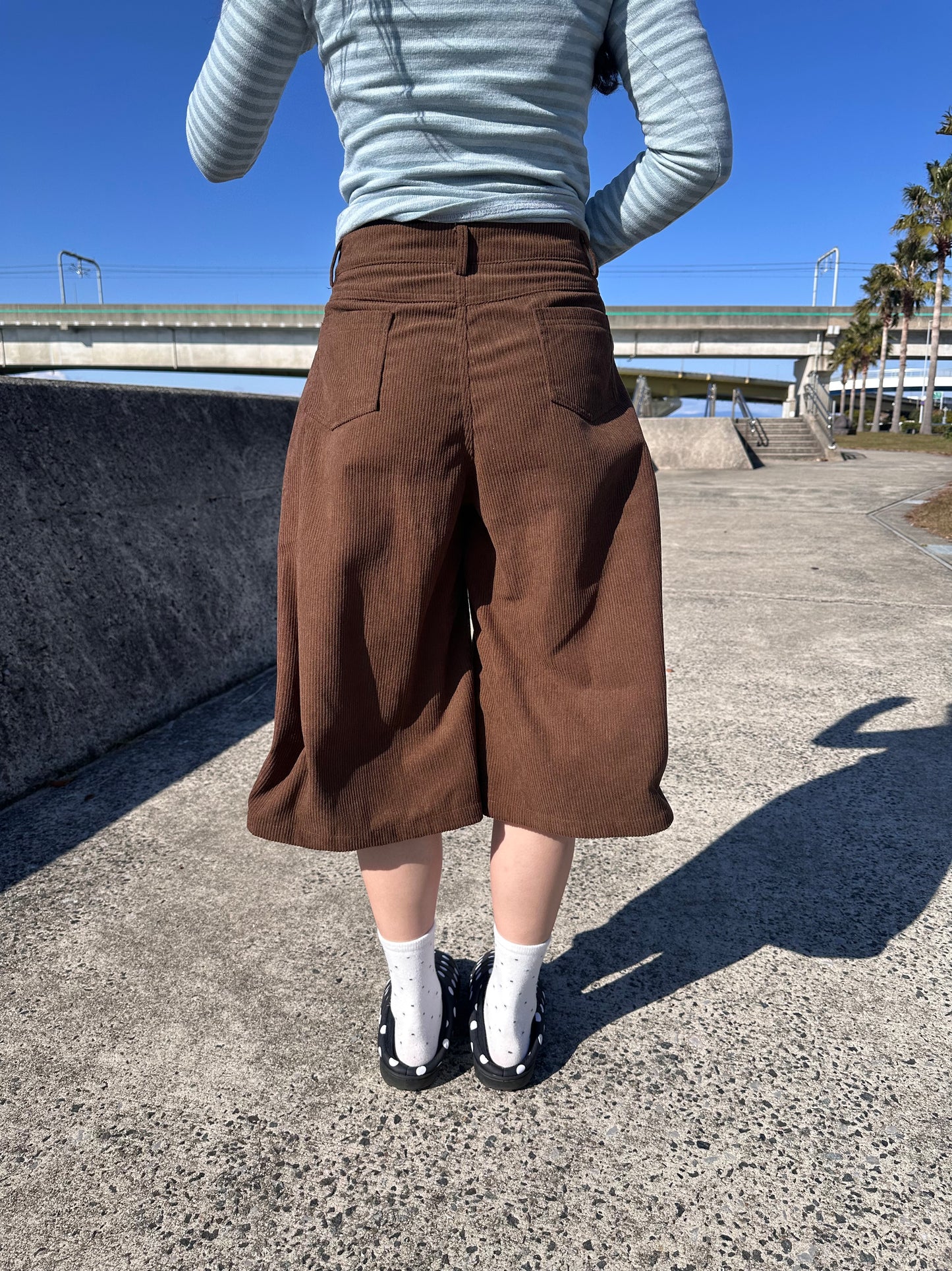 コーデュロイハーフパンツ DPB95071