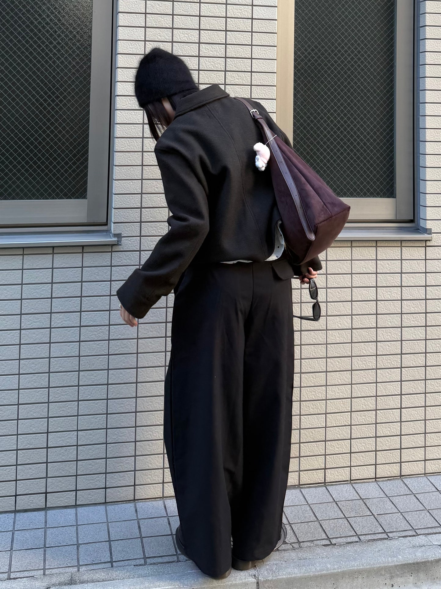 ブラックカーブパンツ DPB93040