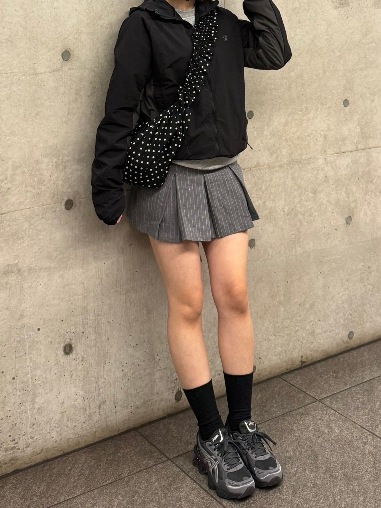 ストライププリーツスカート DPB93079