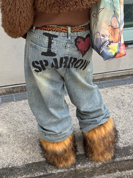 バックロゴデニムパンツ DPB86148