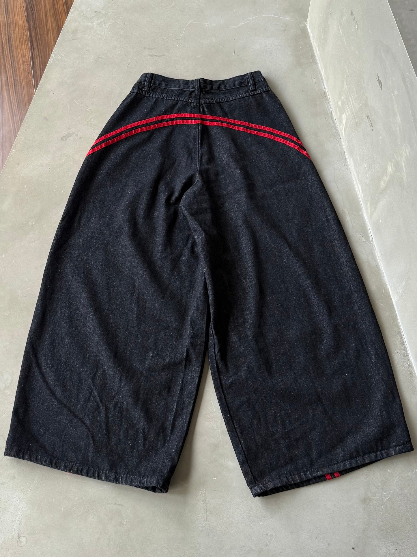 ウエストレイヤードデニムパンツ DPC05035