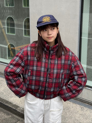 リバーシブルチェックダウンジャケット DPB91054