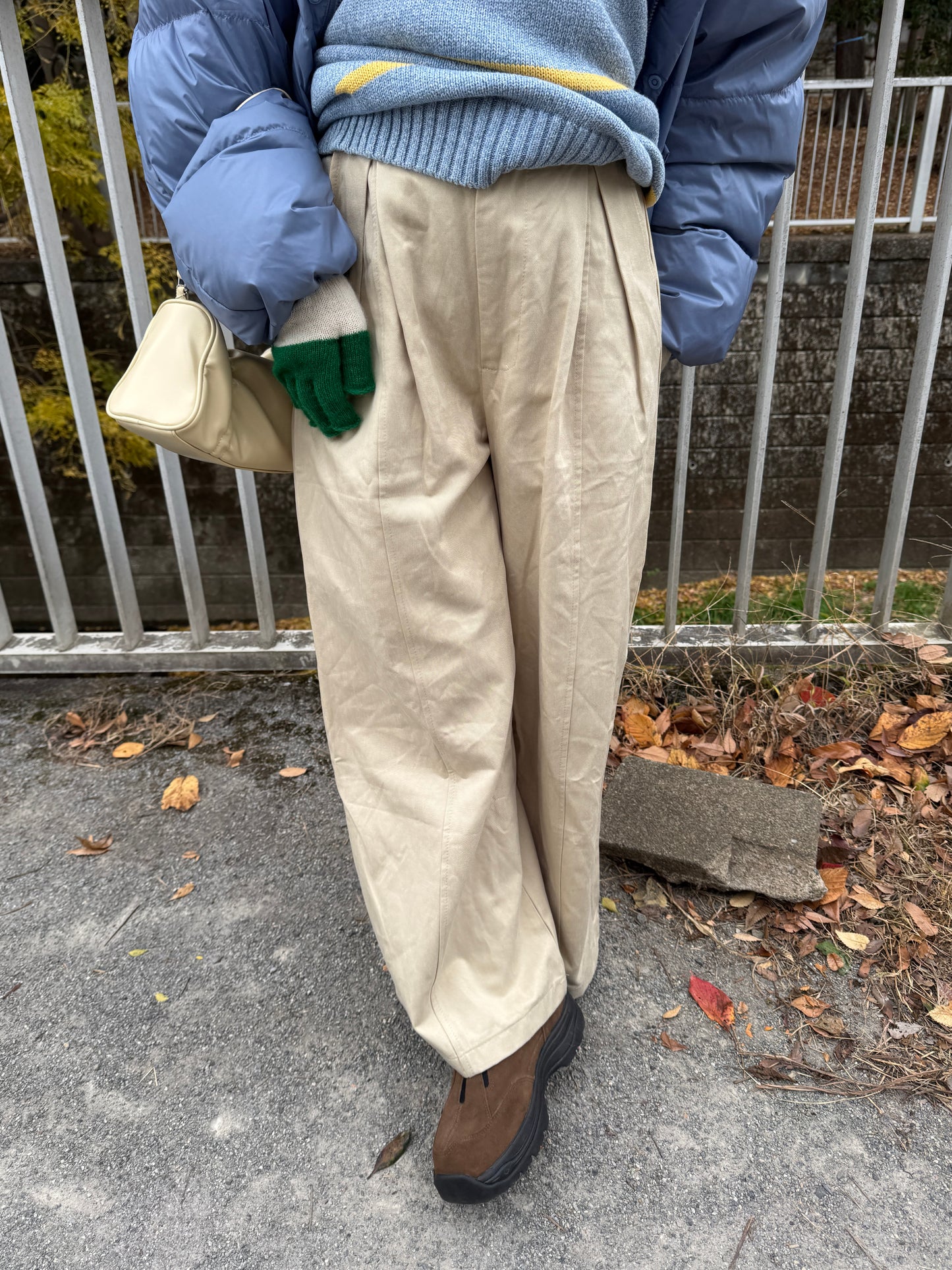 タックワイドパンツ DPB78213