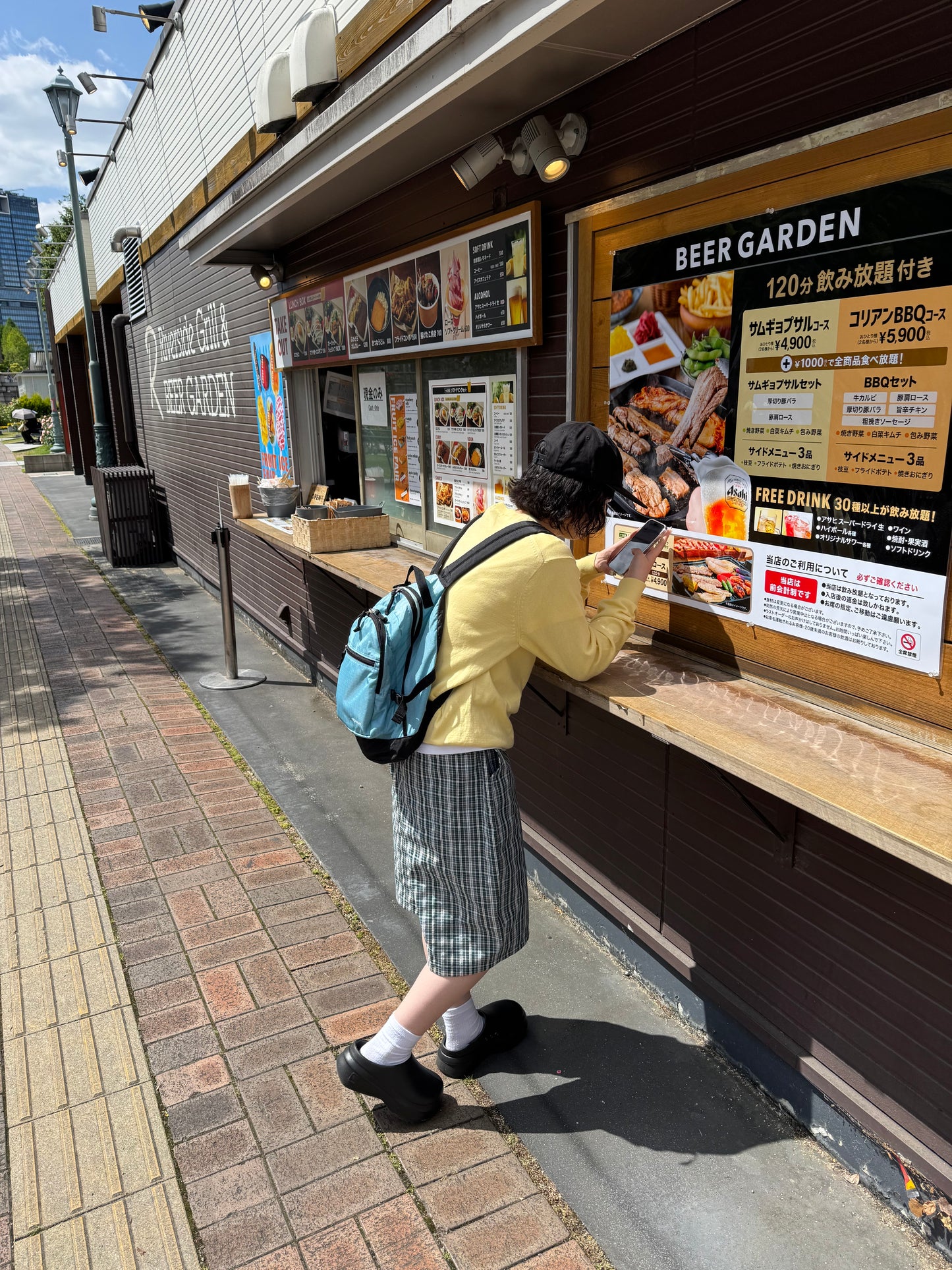 カジュアルチェックパンツ DPB85212