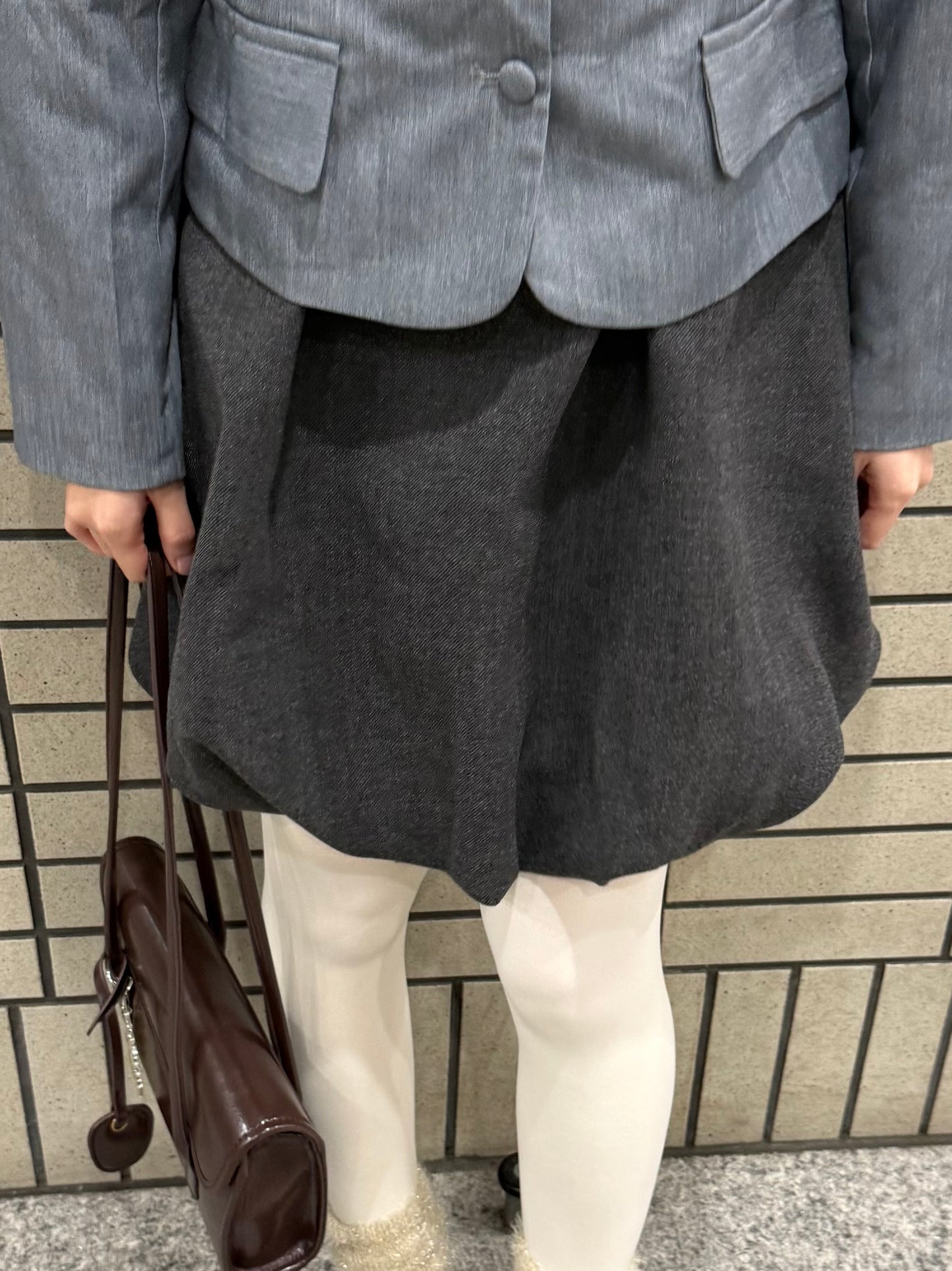 ポイントリボンバルーンワンピース DPA43696