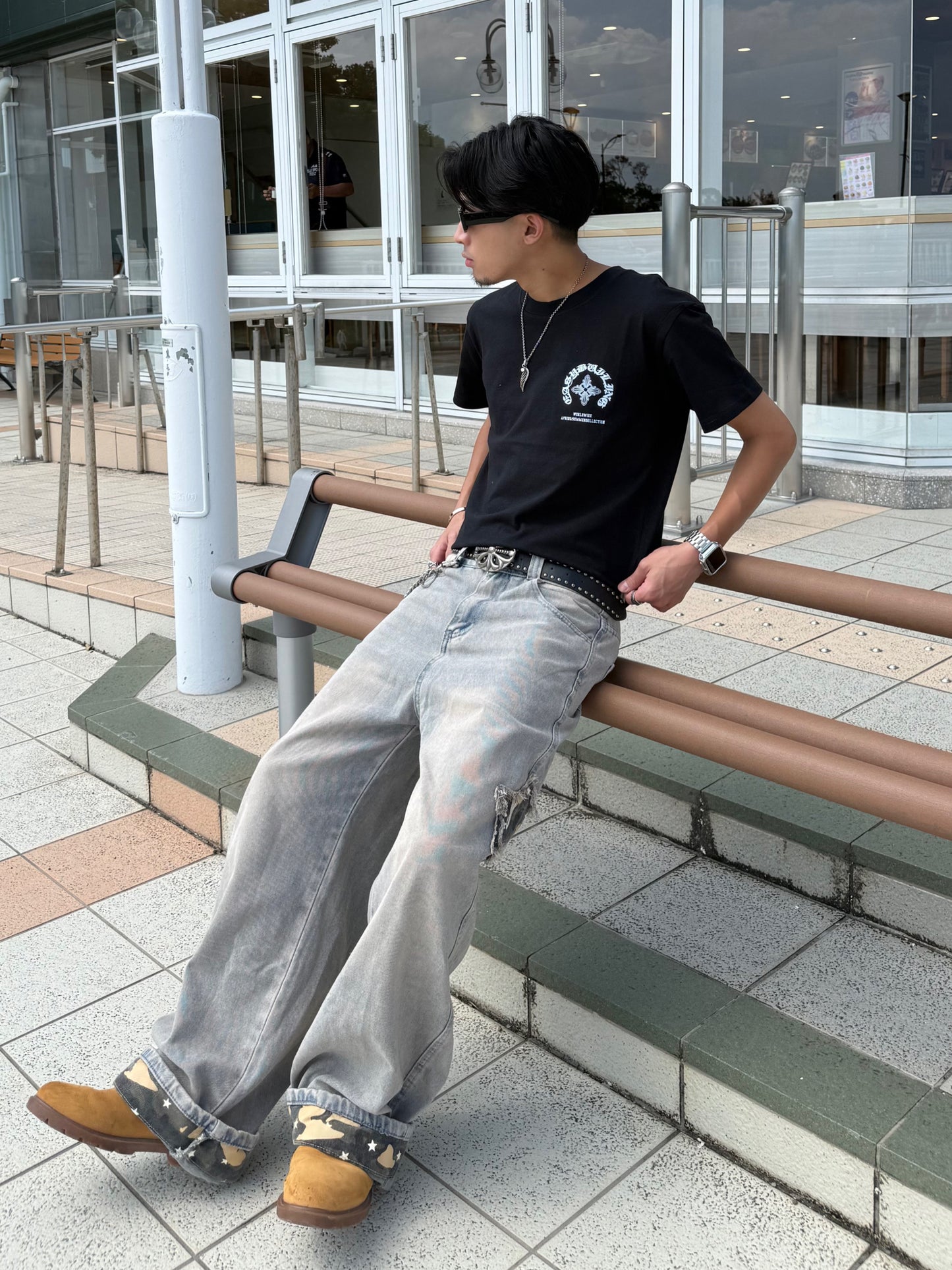 ゴシックバックロゴTシャツ DPB90210