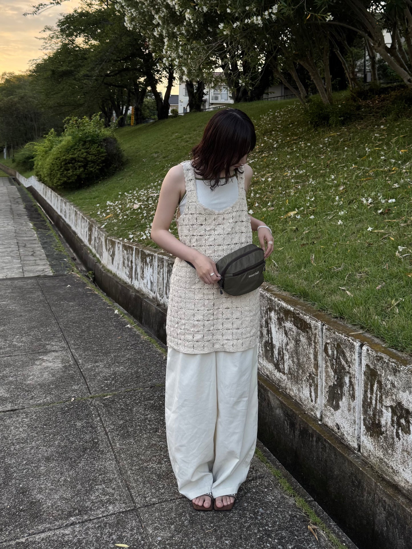 クロシェレイヤードワンピース DPC03076