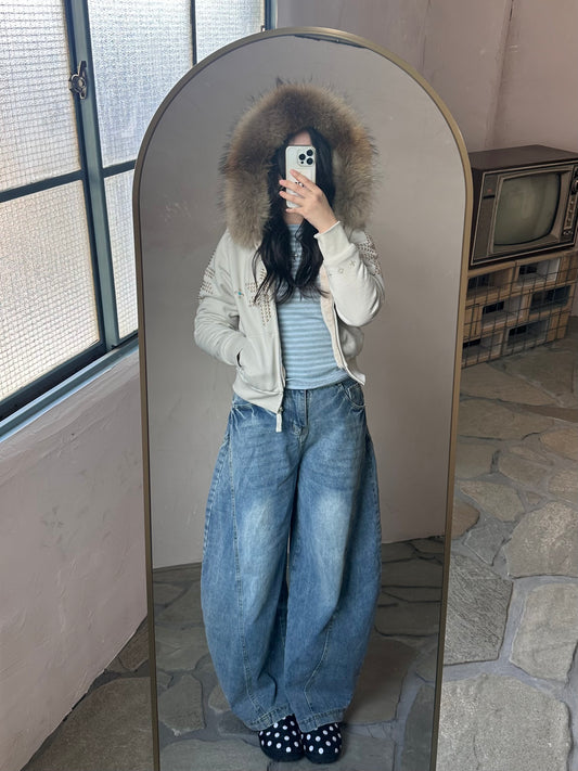 ワイドデニムパンツ DPB95062