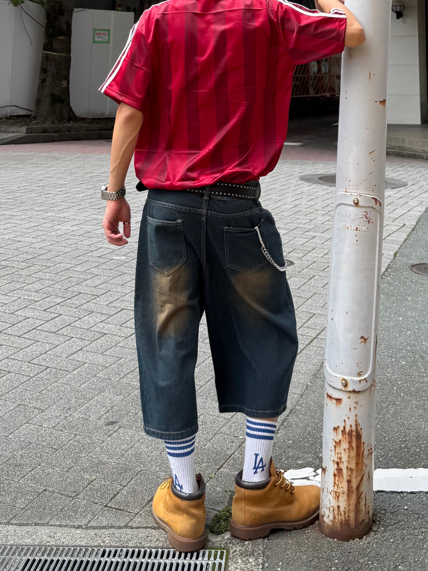 Kenshin_デニムハーフパンツ DPB73379
