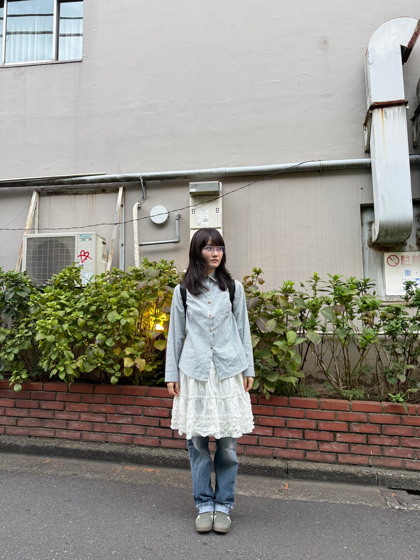 ホワイトメッシュバッグパック DPA43683