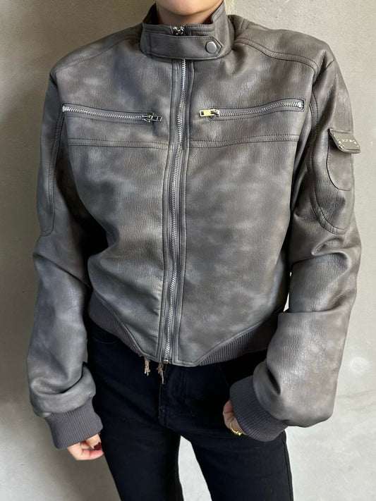 フィットカラーレザージャケット DPB26272