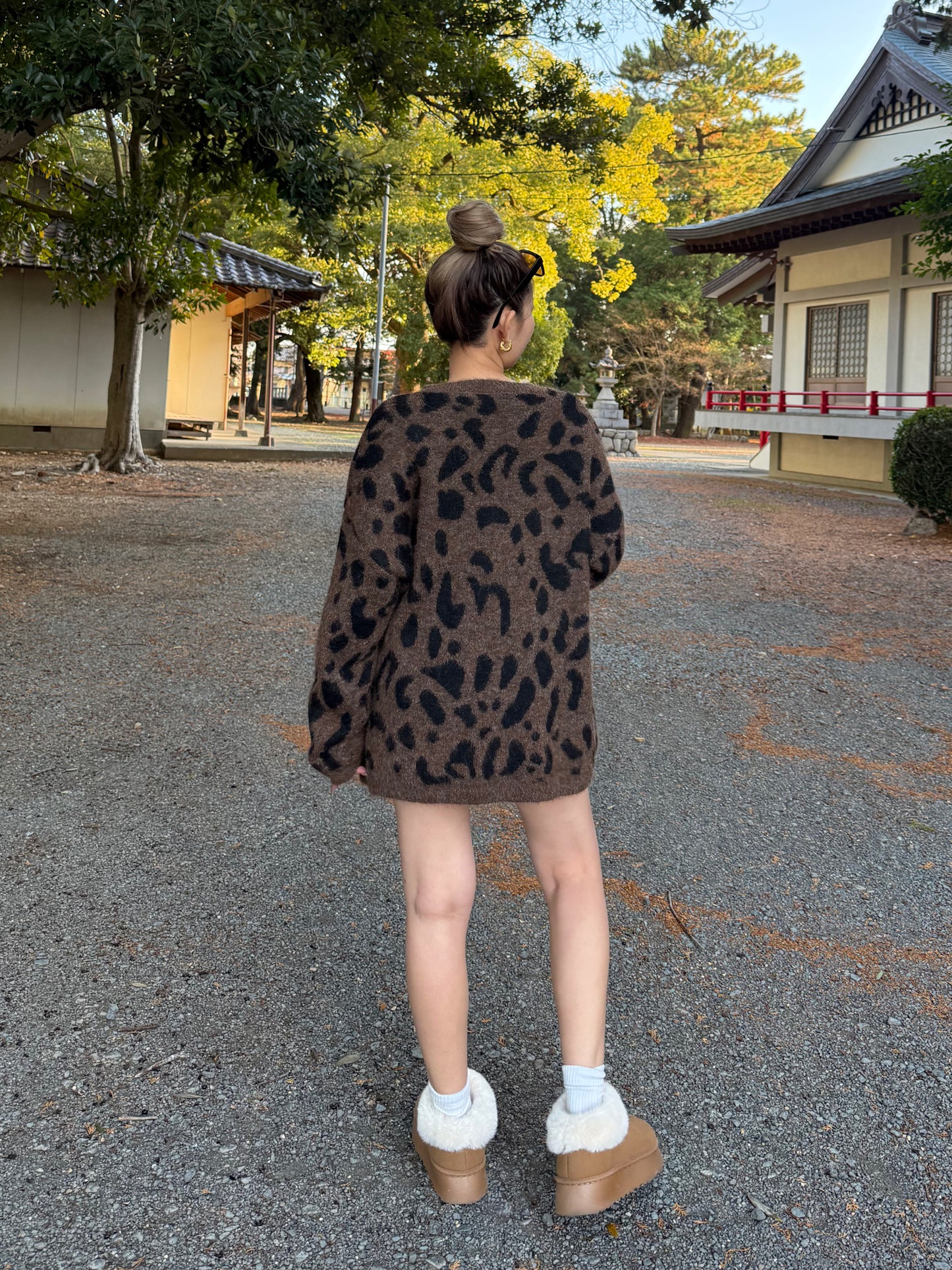 レオパードニットトップス DPB73525