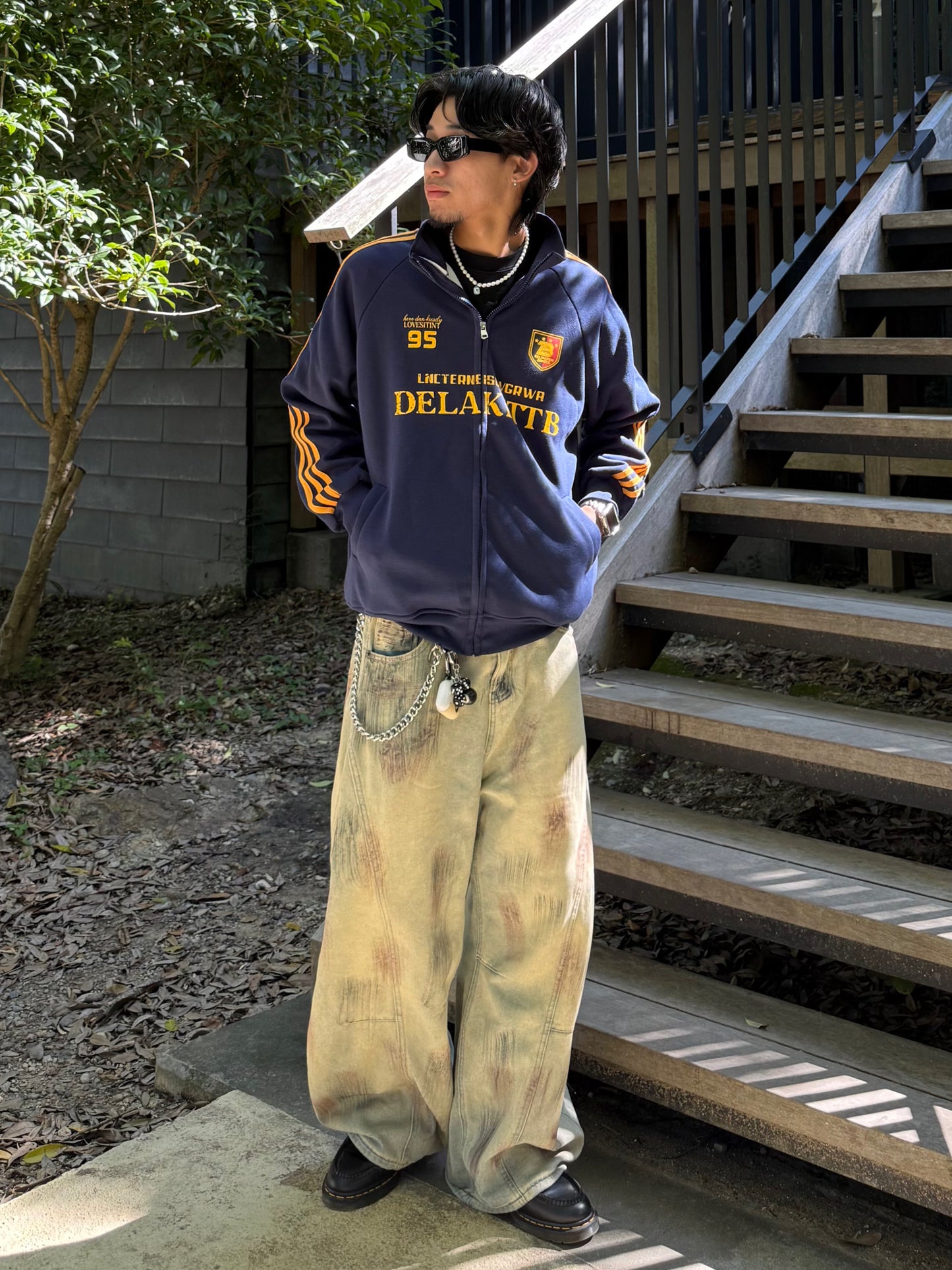 ダメージデザインデニムパンツ DPB90051