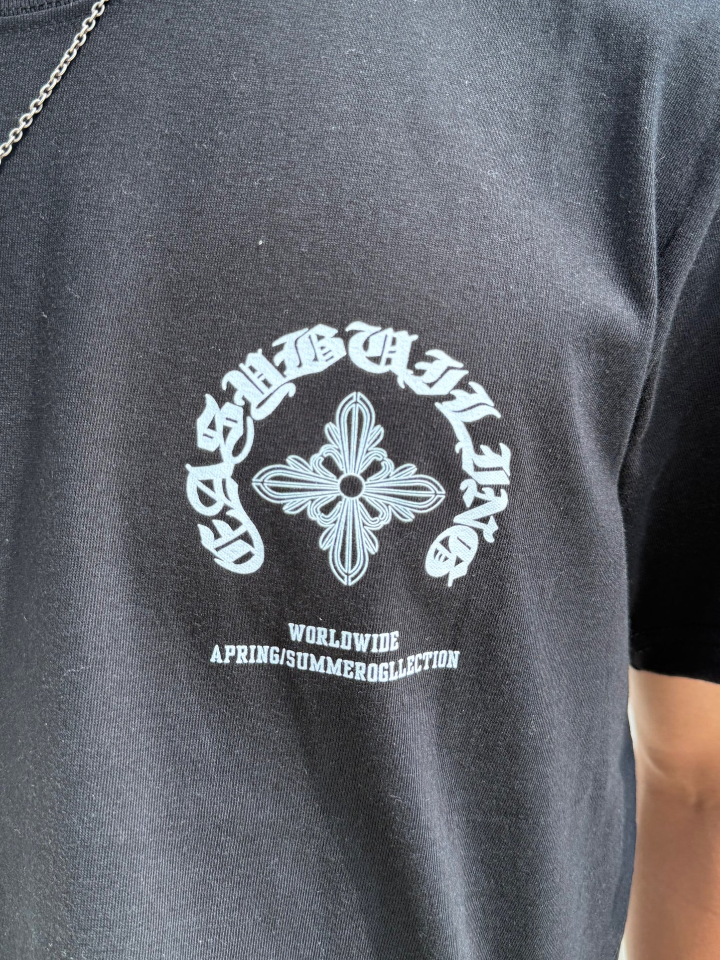ゴシックバックロゴTシャツ DPB90210