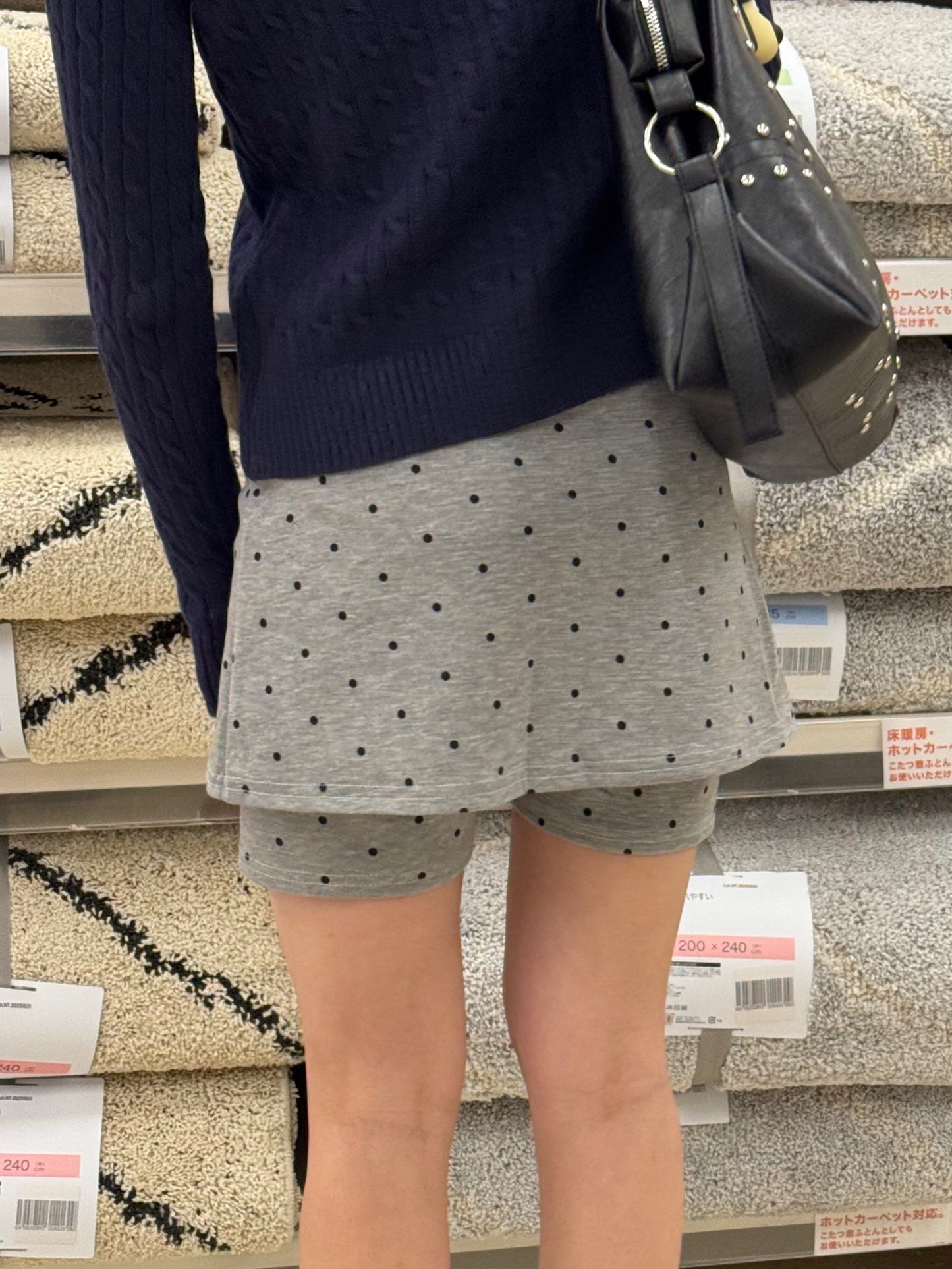 ドットスカートパンツ DPB93075