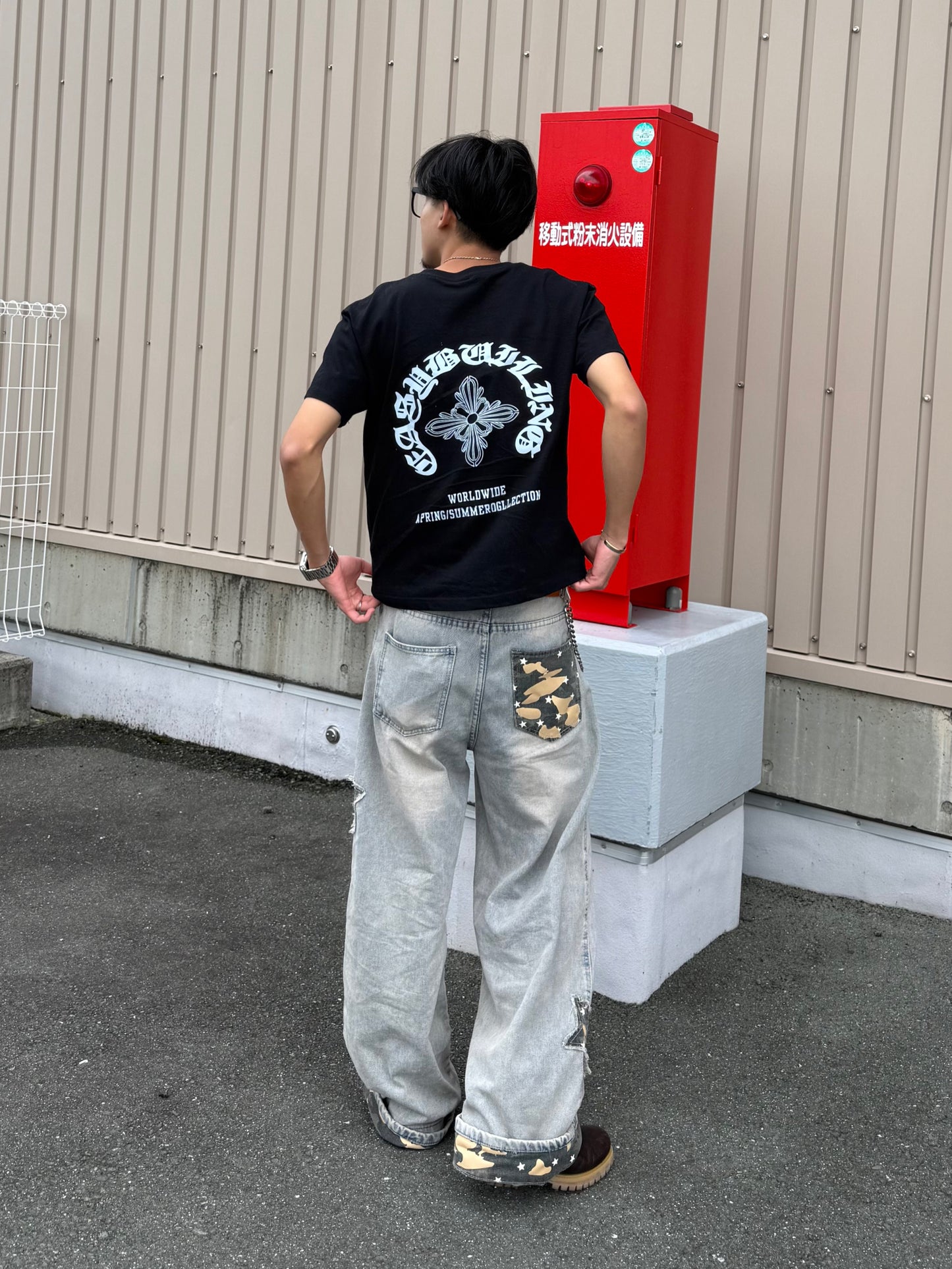 ゴシックバックロゴTシャツ DPB90210