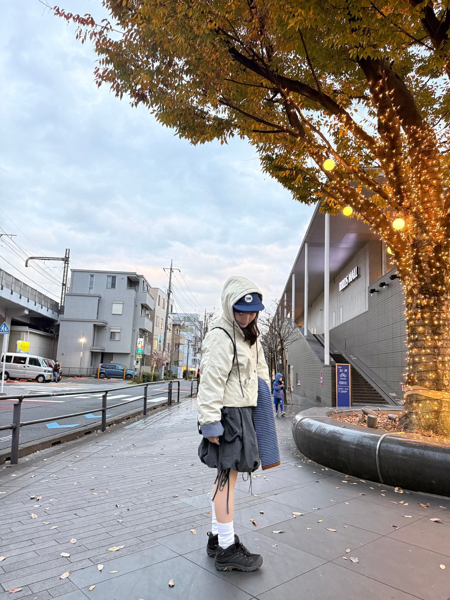 チェックダウンジャケット DPA43716