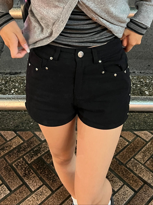 スタッツデニムショートパンツ DPB94012
