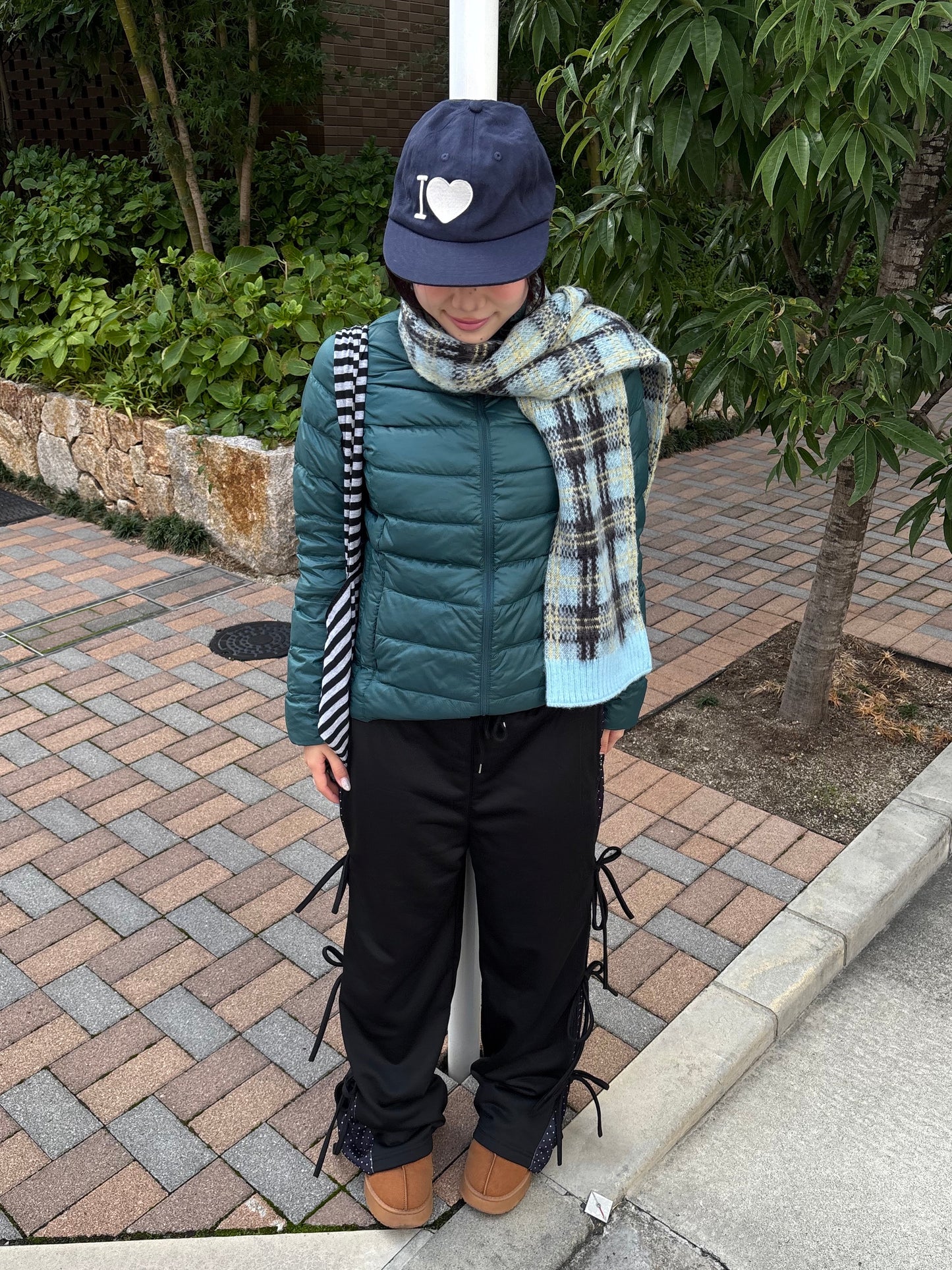 ラインドットリボンスウェットパンツ DPB89140