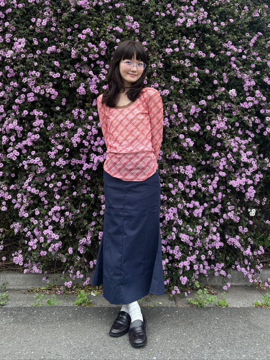 Aラインフィッシュテールスカート DPA43801