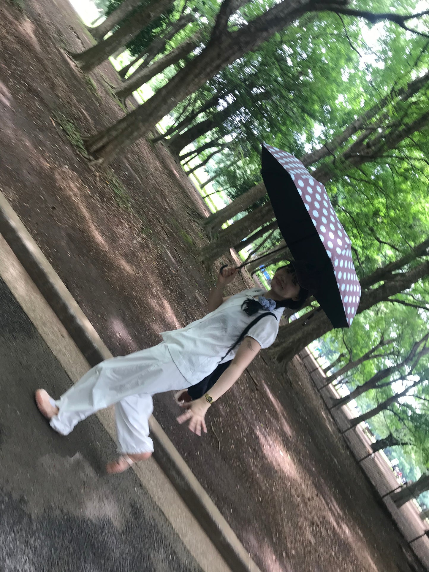 カーブバルーンホワイトパンツ DPC04092