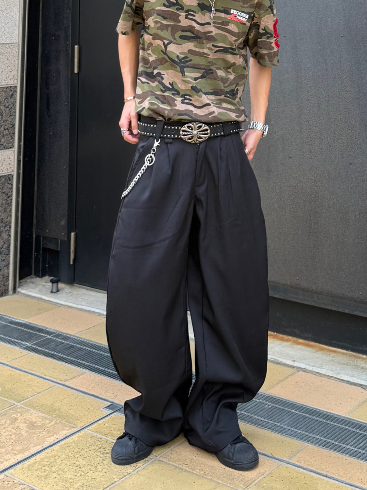 Kenshin_ウエストコードモップパンツ DPB73409