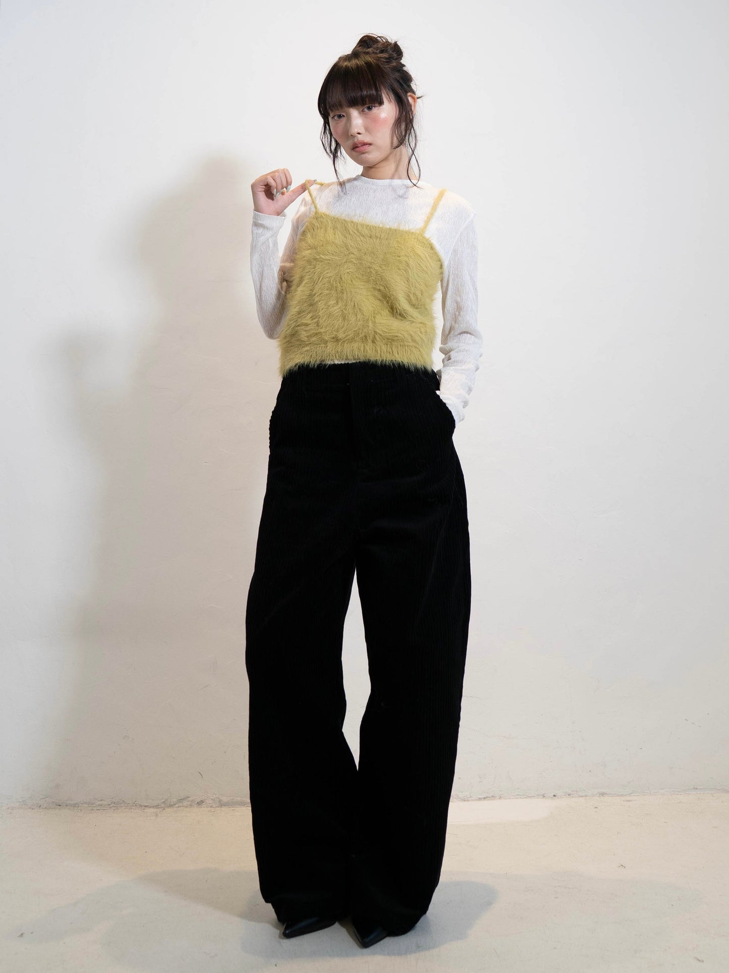 コーデュロイワイドパンツ DPC02008