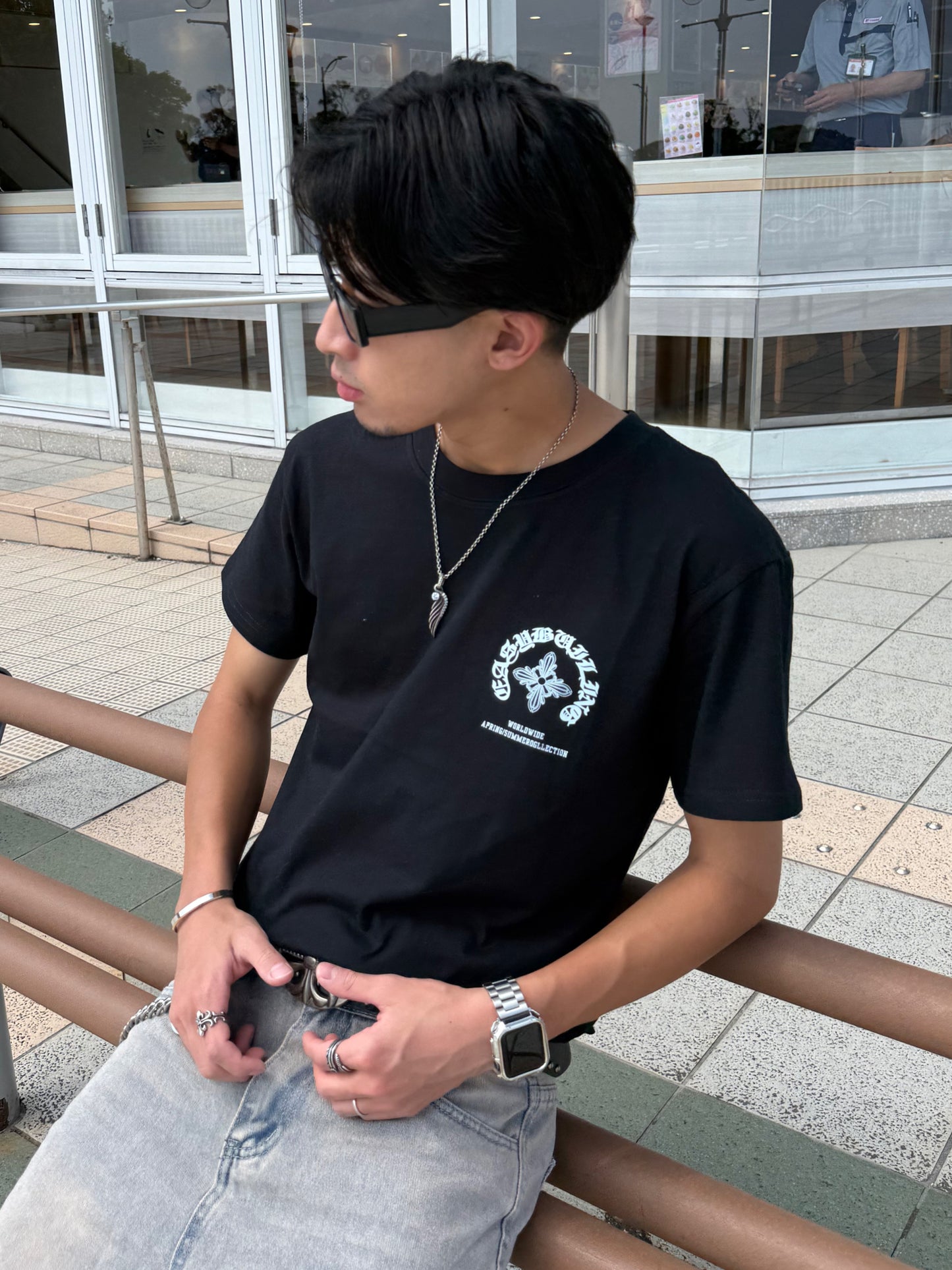 ゴシックバックロゴTシャツ DPB90210