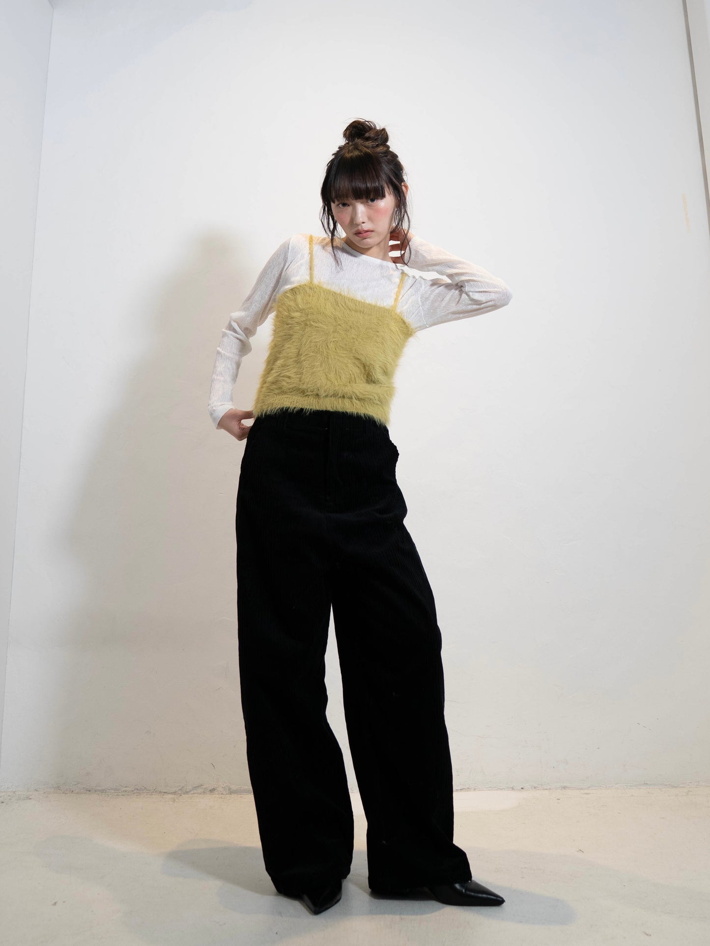 コーデュロイワイドパンツ DPC02008